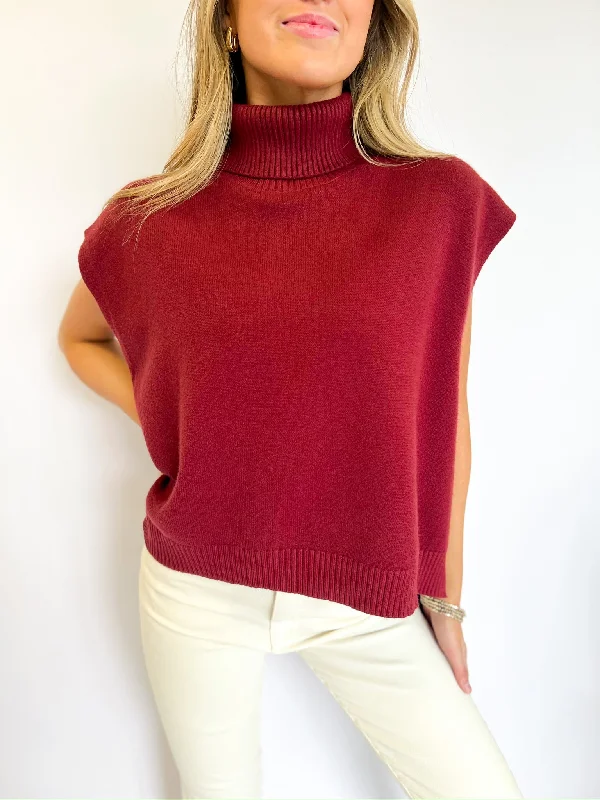 Bentley Hi Lo SweaterSilk Knit Tops