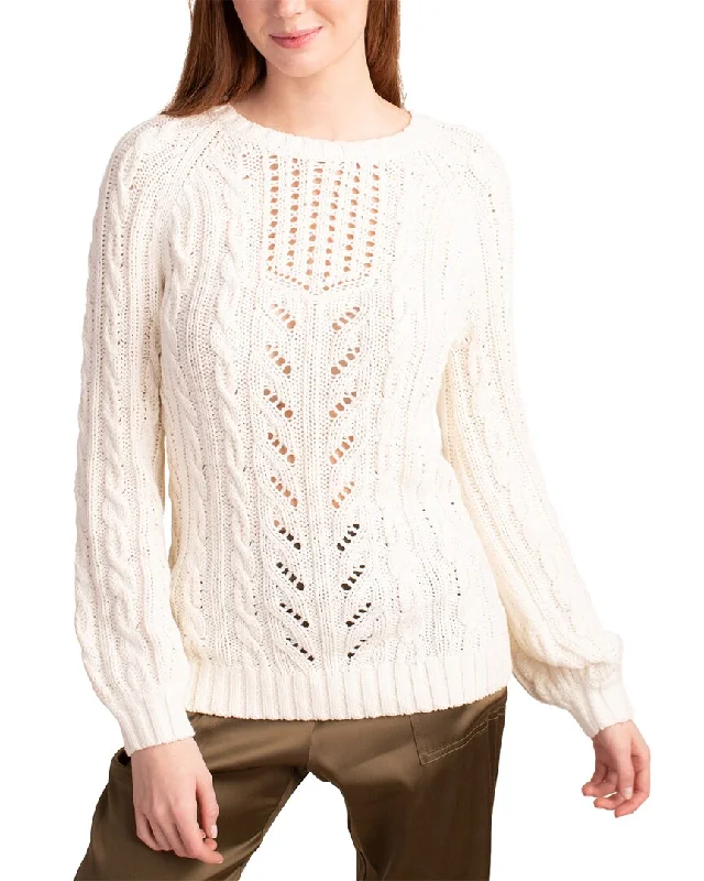 Trina Turk Banyan SweaterAngora Knit Tops