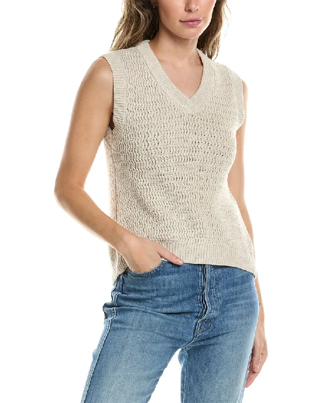 Hudson Jeans Twisted Back SweaterFestival Knit Tops