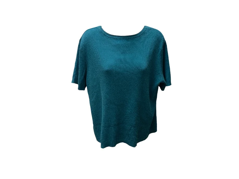 Covington Women's Sweater Turquoise XLBeaded Knit Tops