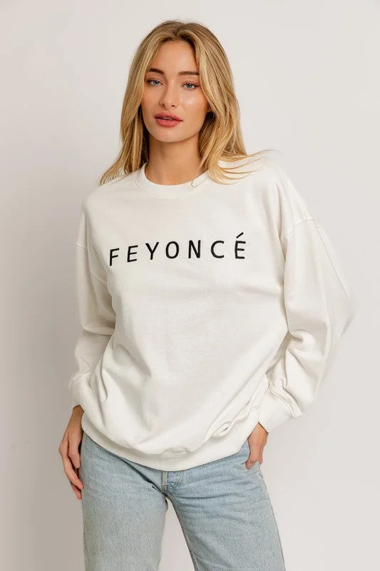 Feyonce SweatshirtAngora Knit Tops