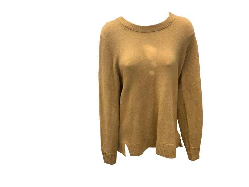 J. Crew Women's Sweater Caramel MZippered Knit Tops