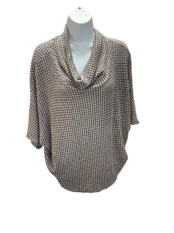 Laila Jayde Women's Sweater Grey M/PButton-Up Knit Tops