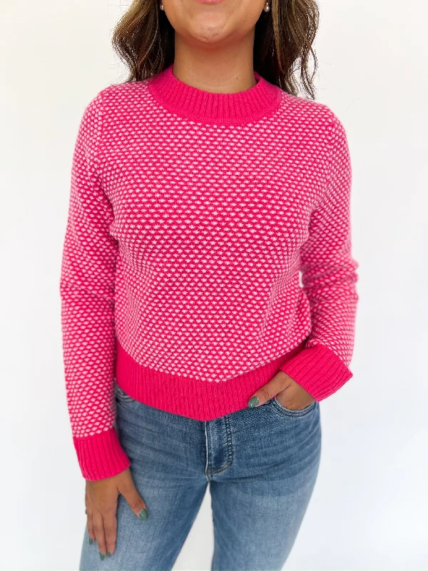 Pink Prunus SweaterCycling Knit Tops